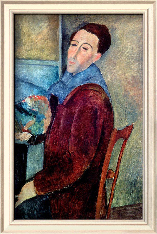 Self Portrait, 1919 - Amedeo Modigliani Paintings